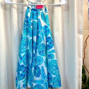 Lilly Pulitzer by Target Shell Halter Top Size XS